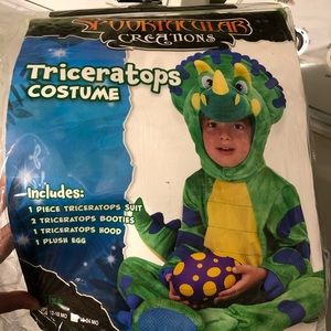 Triceratops costume 12-18 months